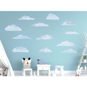 Wallsticker -   Clouds in the Sky Set