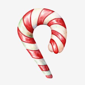 Candy Cane Sticker