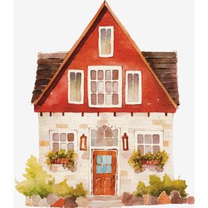 Charming House Sticker