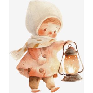 Charming Lantern Bearer Sticker